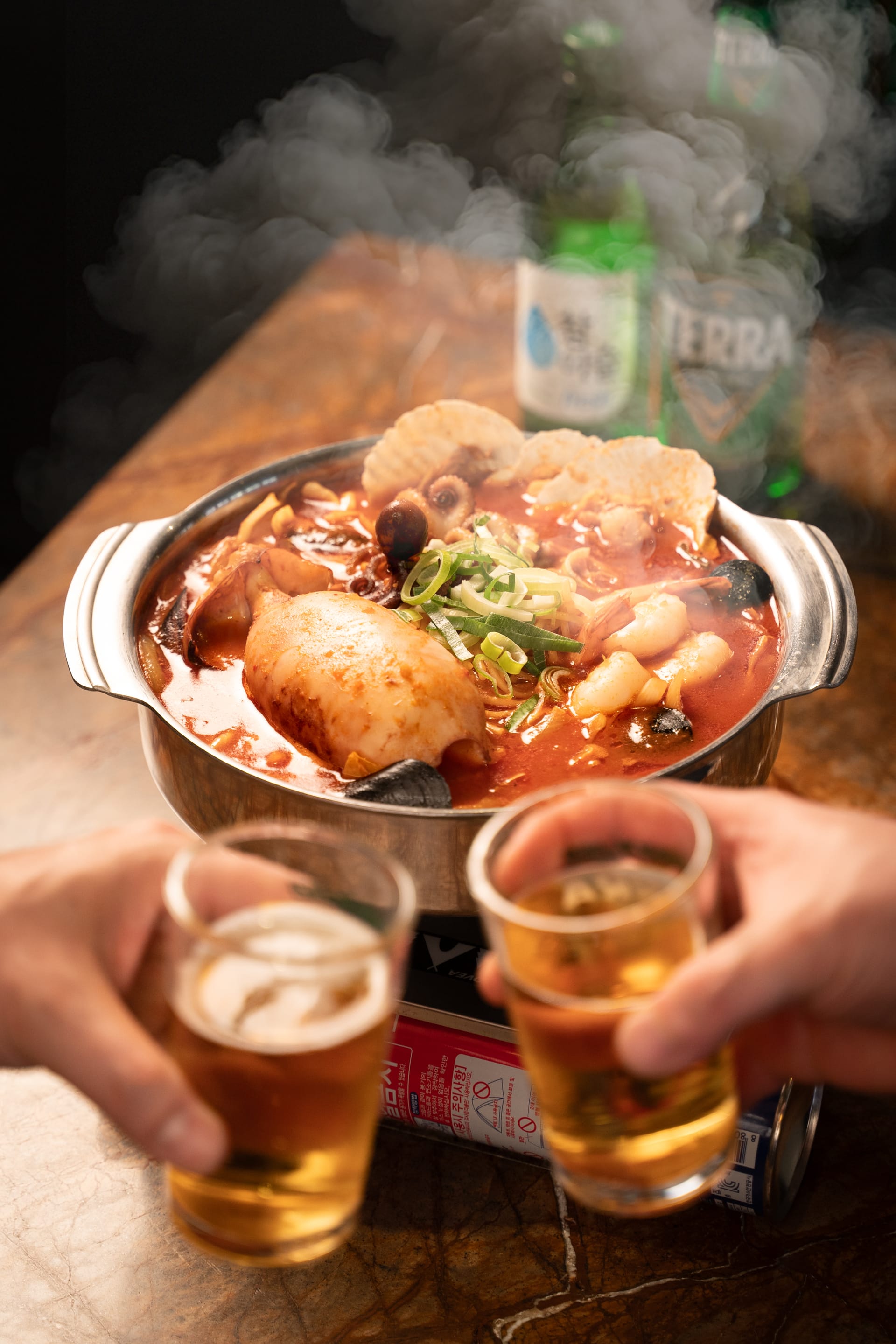 호텔마드리드 대표 메뉴와 맥주
